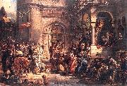 Jan Matejko Reception of the Jews A.D oil painting